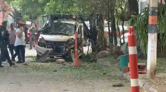 Atentado terrorista cerca del puente Francisco de Paula Santander en Cúcuta deja varios heridos