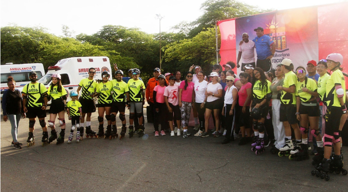 Con fuerza arranca el Mes de la Ciclovía Rosa impulsada por la Alcaldía de Maracaibo