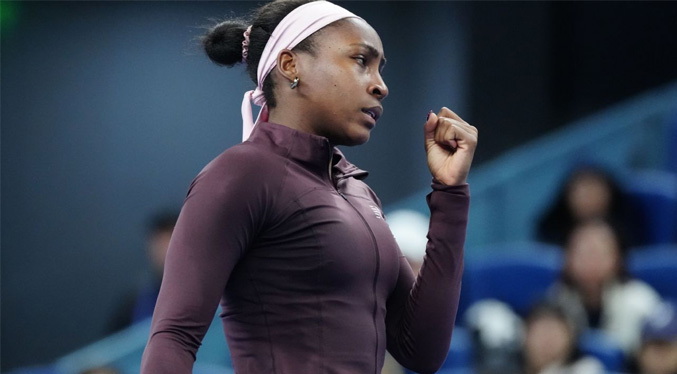 Gauff acaba con el sueño de la joven promesa china Sun Xinran