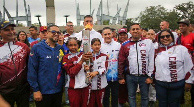 Inicia recorrido del fuego patrio para los «IV Juegos Nacionales Comunales 2026”