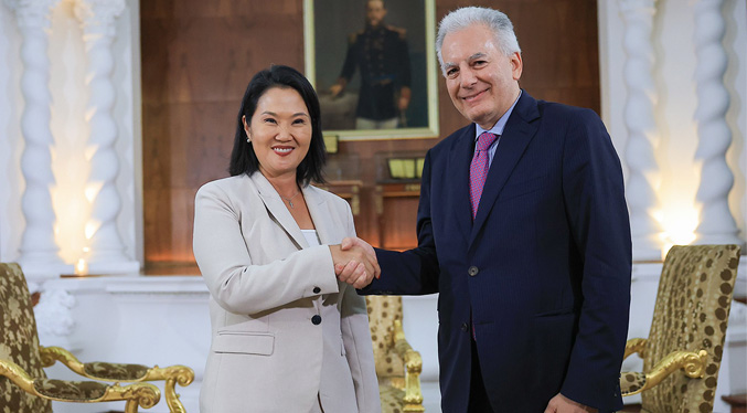 Fujimori oficializa la designación de un nuevo embajador de Perú en EEUU