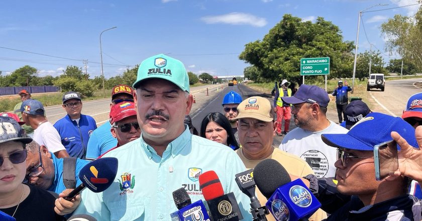 Gobernación inicia trabajos de rehabilitación vial en el tramo Punta Iguana–Puente sobre el Lago