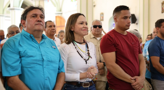 Reaparición de María Corina Machado se da por Barquisimeto