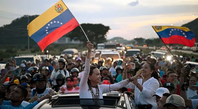 Alemania celebra el regreso de María Corina Machado a Venezuela