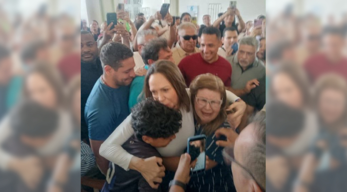 María Corina Machado: Estoy aquí. Con ustedes