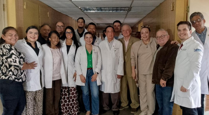 SAHUM conmemora 37 años del primer trasplante de hígado realizado en Venezuela