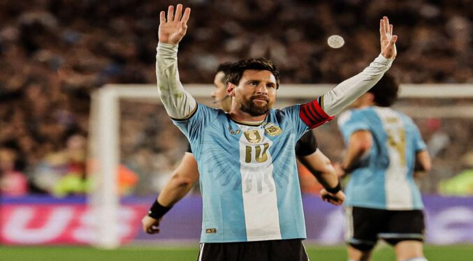 Messi se despide de la Albiceleste con exhibición y goleada en Buenos Aires