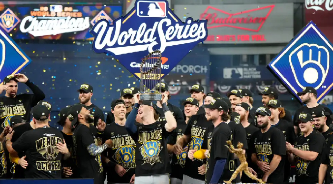 Milwaukee celebra este viernes con un desfile el primer título de la Serie Mundial de los Cerveceros
