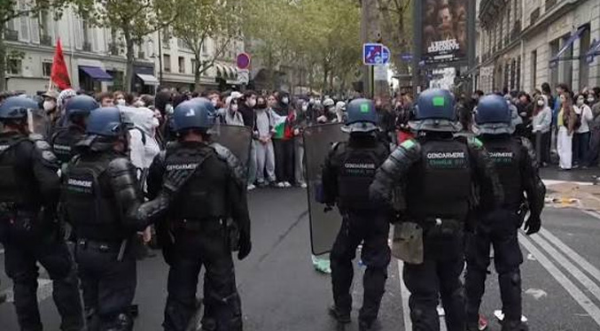 Francia aumentará un 20 % el despliegue policial para las protestas del sábado