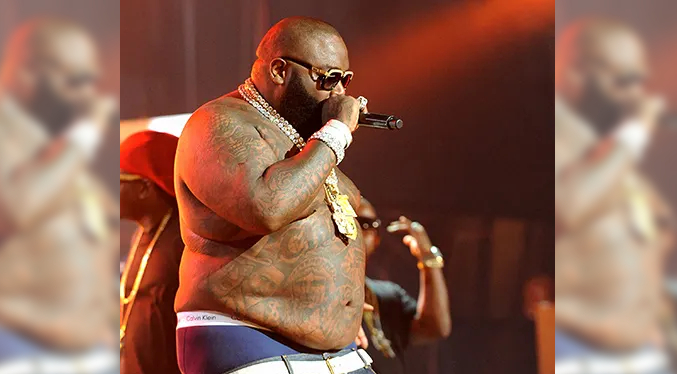 Detienen al rapero estadounidense Rick Ross acusado de agredir a su pareja