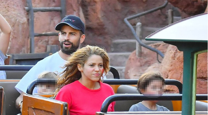 Shakira y Piqué dirimen en España el régimen de visitas de sus hijos Milan y Sasha