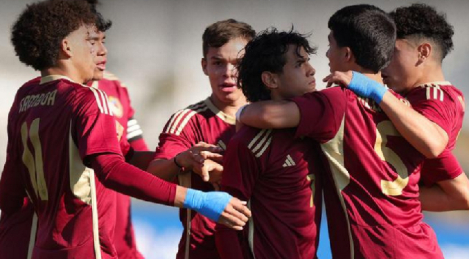 La Vinotinto Sub-15 debuta en el Mundial FIFA con una arrolladora goleada 5-0 ante Nueva Zelanda