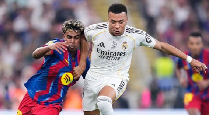 Yamal y Mbappé se enfrentan en el clásico un día antes de revelarse el Balón de Oro