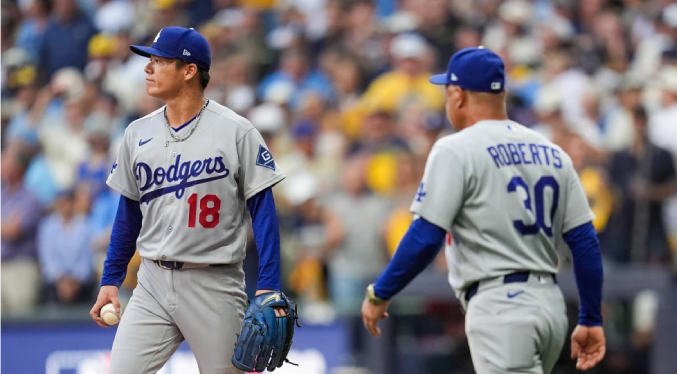 Los Cerveceros castigan temprano a Yamamoto para poner a Dodgers en problemas