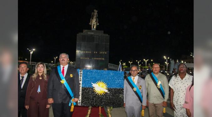 Pueblo marabino conmemoró natalicio del prócer zuliano G/J Rafael Urdaneta