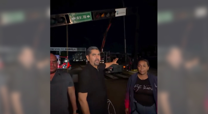 Imtcuma activa trabajos de recuperación de cuatro semáforos afectados por lluvias en Maracaibo
