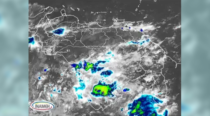 Inameh prevé altas temperaturas y lluvias con descargas eléctricas este 20-Oct