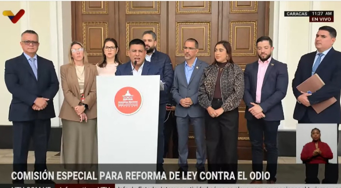Asamblea Nacional propone cambiar el nombre de la Ley contra el Odio