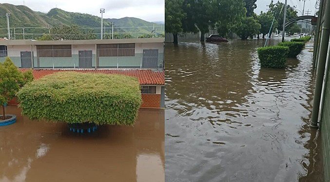 Lluvias causan inundaciones en localidades de Aragua