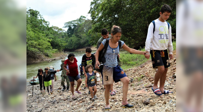 Flujo de migrantes por la selva del Darién ya no representa problemas para Panamá y Colombia