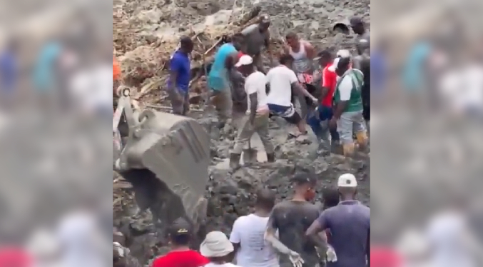 Derrumbe en mina de oro ilegal deja 14 muertos en Colombia
