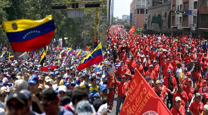 Oficialismo y oposición marchan en Caracas este 13-Oct