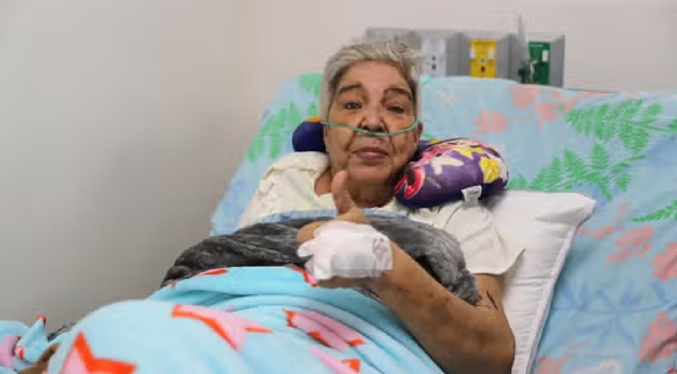 ¡Fue viral! La señora de La Guaira que pidió Coca-Cola tras ser rescatada ya tiene casa propia